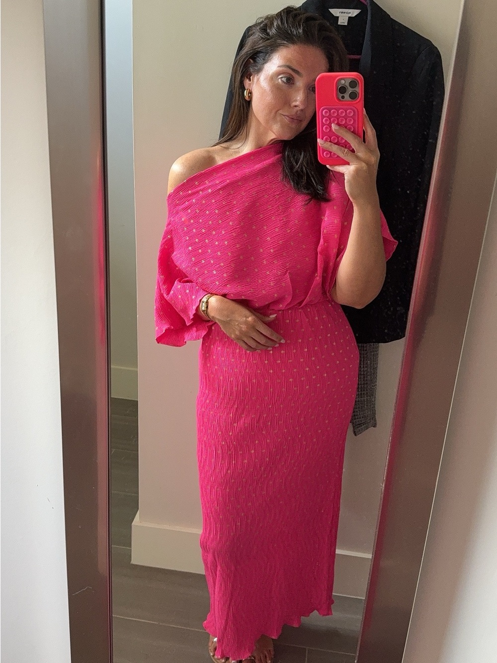Vici Citrus Muse Off The Shoulder Maxi Dress | L | NWT
